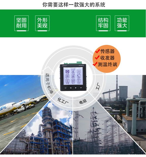 安科瑞ARTM-Pn無線測溫顯示單元 智能接收60個ATE系列開孔式傳感器，助力上海網絡技術安全